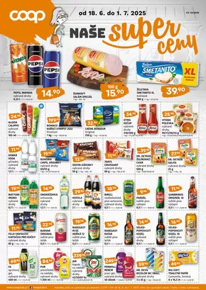 Coop katalog v Sokolov | Široký výběr nabídek | 2025-06-18T00:00:00.000Z - 2025-07-01T00:00:00.000Z