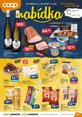 Coop katalog v Sokolov | Skvělé slevy na vybrané produkty | 2025-06-18T00:00:00.000Z - 2025-07-01T00:00:00.000Z