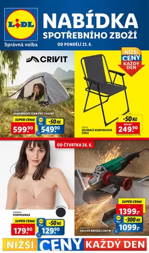 Lidl katalog v Dvůr Králové nad Labem | Nabídky pro lovce výhodných nákupů | 2025-06-19T00:00:00.000Z - 2025-06-29T00:00:00.000Z