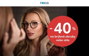 Fokus optik katalog v Pardubice | Slevu – 40 % na brýlové obruby nebo brýlová skla | 2024-01-04 - 2024-02-29