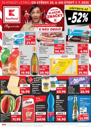 Kaufland katalog v Lysá nad Labem | Kaufland leták | 2025-06-25T00:00:00.000Z - 2025-07-01T00:00:00.000Z