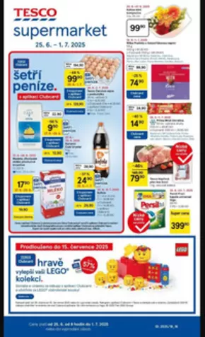 Tesco katalog v Lysá nad Labem | Naše nejlepší nabídky pro vás | 2025-06-25T00:00:00.000Z - 2025-07-01T00:00:00.000Z