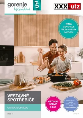 XXXLutz katalog v Praha | Katralog Gorenje2025 | 2025-06-01T00:00:00.000Z - 2025-12-31T00:00:00.000Z