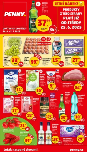 Penny Market katalog | Skvělé slevy na vybrané produkty | 2025-06-26T00:00:00.000Z - 2025-07-02T00:00:00.000Z