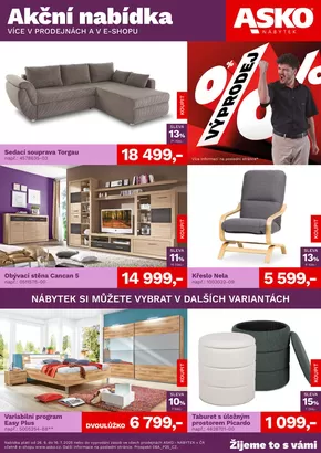 Asko katalog v Plzeň | ASKO NÁBYTEK - Akční nabídka | 2025-06-26T00:00:00.000Z - 2025-07-16T00:00:00.000Z