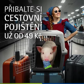 Přibalte si cestovní pojištění už od 49 Kč