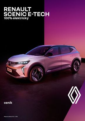 Renault katalog v Teplice | Renault Scenic e-tech 100% elektrický | 2024-01-19 - 2024-06-30