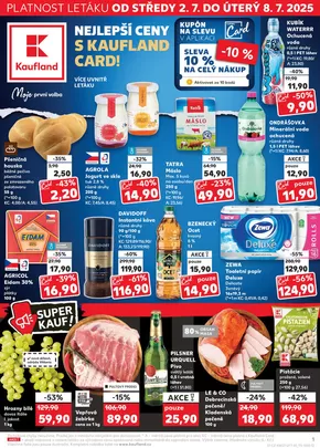Kaufland katalog v Mladá Boleslav | Kaufland leták | 2025-07-02T00:00:00.000Z - 2025-07-08T00:00:00.000Z