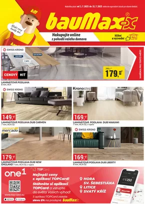 Baumax katalog v Praha | Aktuální leták Baumax | 2025-07-01T00:00:00.000Z - 2025-07-31T00:00:00.000Z
