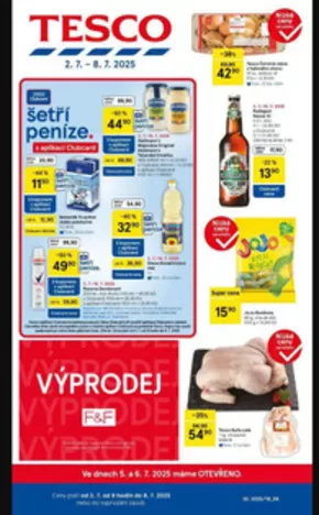 Tesco katalog v Kladno | katalogy hyper Tesco | 2025-07-02T00:00:00.000Z - 2025-07-08T00:00:00.000Z