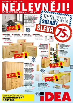 IDEA nábytek Aktuální leták
