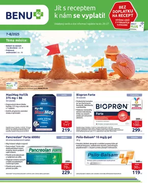 Benu katalog v Benešov | Jít s receptem k nám se vyplatí! | 2025-07-01T00:00:00.000Z - 2025-08-31T00:00:00.000Z