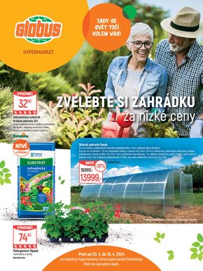 Globus katalog v Český Krumlov | ZVELEBTE SI ZAHRÁDKU za nízké ceny | 2024-03-20 - 2024-04-15