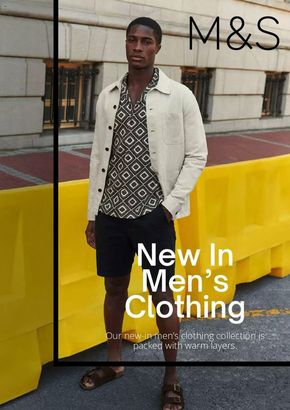 Marks & Spencer katalog v Brno | M&S New In Men's Clothing | 2024-04-03 - 2024-04-30