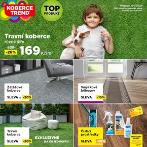 Koberce Trend katalog v Olomouc | Akční nabídka na duben | 2024-04-05 - 2024-04-30