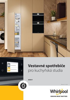 Whirlpool katalog v Ostrava | Vestavné spotřebiče pro kuchyňská studia | 2024-04-09 - 2024-04-30