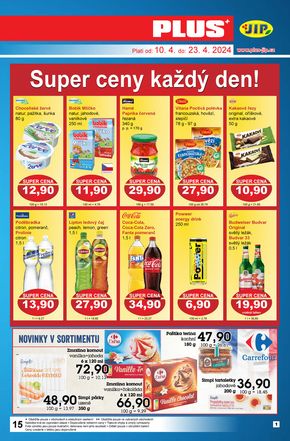 Jip katalog v Pardubice | Super ceny každý den! | 2024-04-11 - 2024-04-23