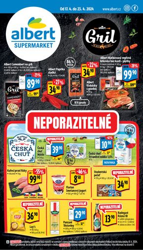 Albert katalog v Hradec Králové | Albert Supermarket leták Od 17.04.2024 do 23.04.2024 | 2024-04-17 - 2024-04-23