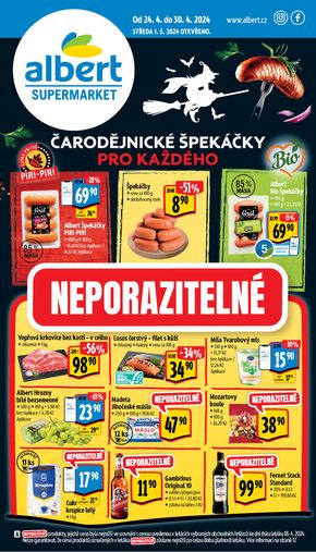Albert katalog v Hradec Králové | Albert Supermarket leták Od 24.04.2024 do 30.04.2024 | 2024-04-24 - 2024-04-30