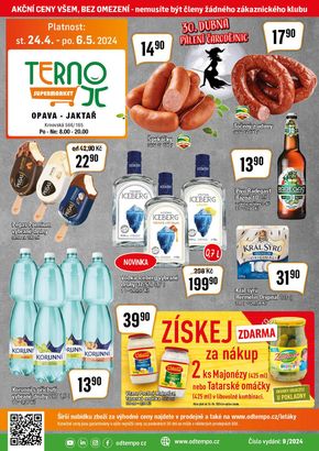 TEMPO katalog v Ostrava | Leták TERNO | 2024-04-24 - 2024-05-06