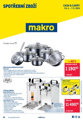 Makro katalog v Ostrava | Spotřební zboží | 2024-04-24 - 2024-05-07