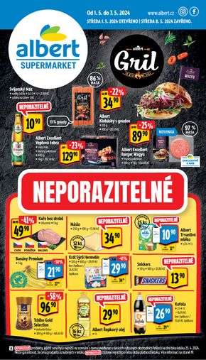 Albert katalog v Praha | Albert Supermarket leták Od 01.05.2024 do 07.05.2024 | 2024-05-01 - 2024-05-07