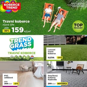 Koberce Trend katalog v Olomouc | Akční nabídka na květen | 2024-05-02 - 2024-05-31
