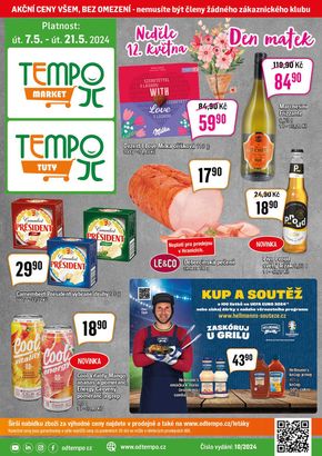 TEMPO katalog v Ostrava | Leták TEMPO market | 2024-05-07 - 2024-05-21