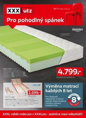 XXXLutz katalog v Plzeň | Objevte možnosti kvalitního spánku | 2024-05-08 - 2024-12-31
