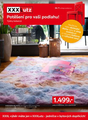 XXXLutz katalog v Šlapanice | Potěšení pro vaši podlahu | 2024-05-08 - 2024-06-02