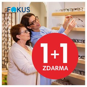 Fokus optik katalog v Třebíč | Vyberte si dvoje brýle z vybraných značek a ty druhé, levnější, máte ZDARMA! | 2024-05-13 - 2024-06-30