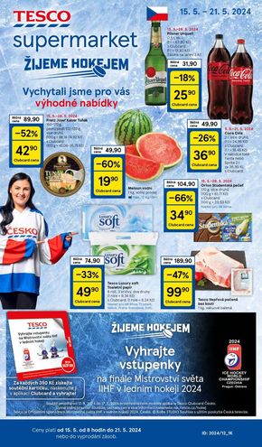 Tesco katalog v Liberec | Tesco leták - Supermarkety - Od 15.05 do 21.05.2024 | 2024-05-15 - 2024-05-21