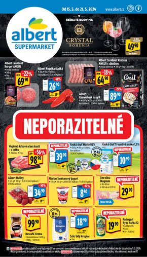Albert katalog v Pardubice | Albert Supermarket leták Od 15.05.2024 do 21.05.2024 | 2024-05-15 - 2024-05-21