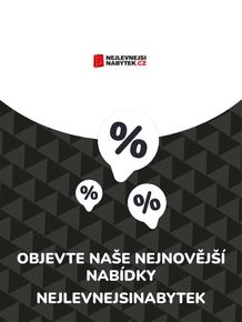 Nejlevnejsinabytek katalog v Mladá Boleslav | Nabídky Nejlevnejsinabytek | 2023-07-06 - 2024-07-06