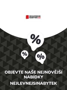 Nejlevnejsinabytek katalog v Benešov | Nabídky Nejlevnejsinabytek | 2023-07-06 - 2024-07-06