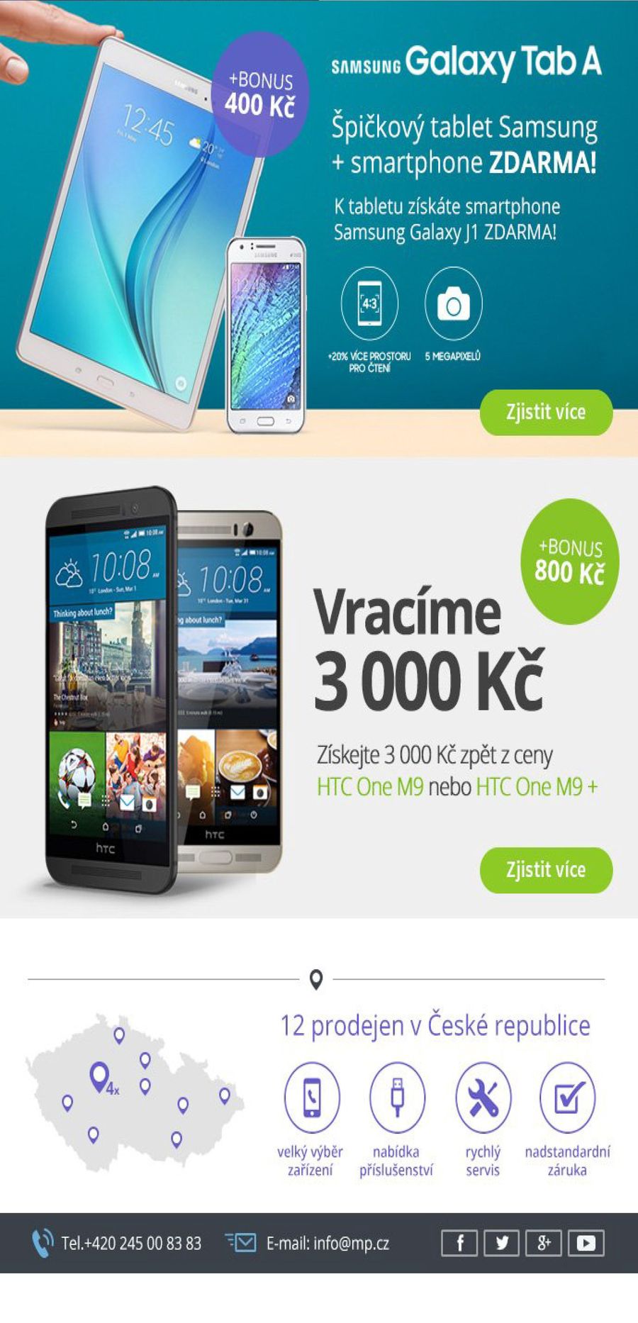 VŠECHNY AKČNÍ NABÍDKY MOBIL POHOTOVOST NA JEDNOM MÍSTĚ